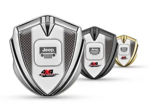 Jeep Emblema Silicone Badge Stile Minimal Uni-Size